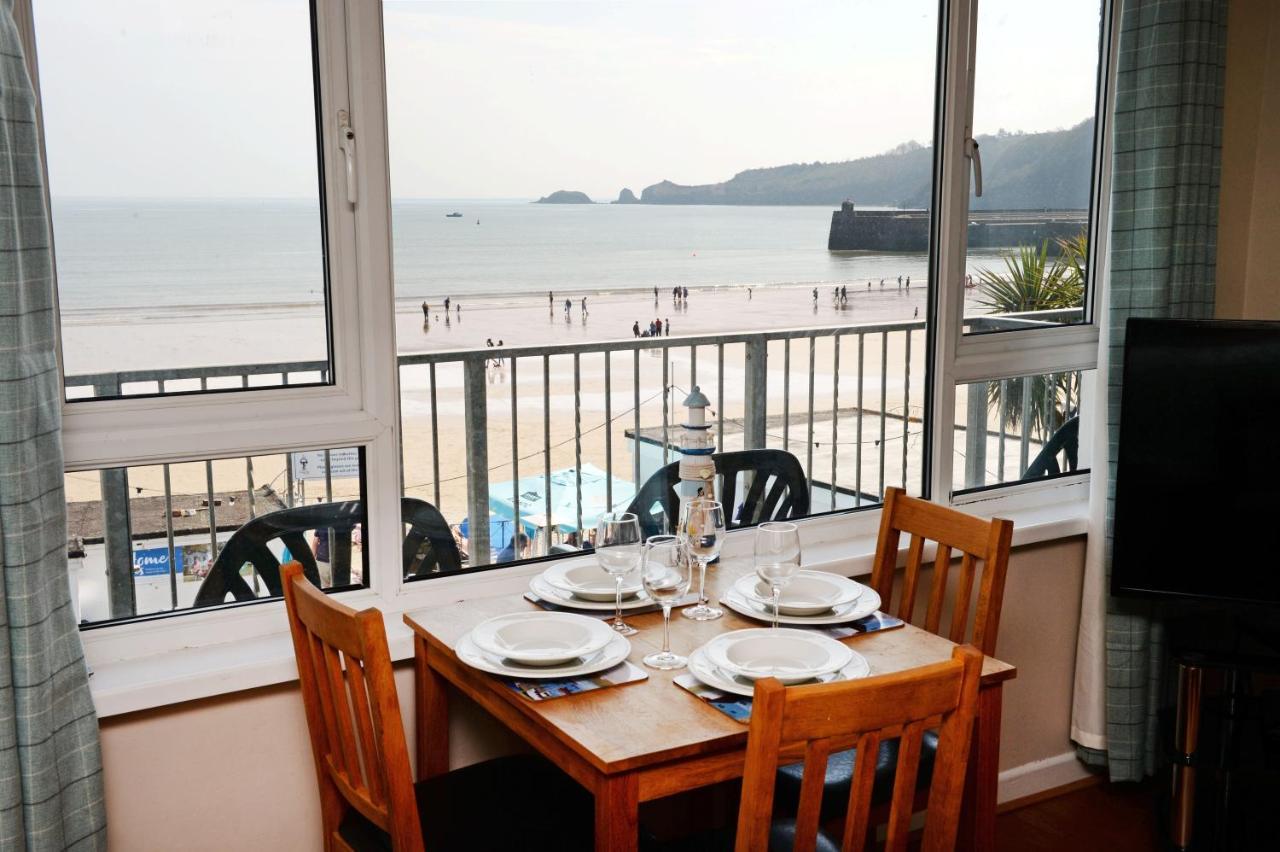 Mermaid Apartment - Sea Front Apartment With Views Saundersfoot Ngoại thất bức ảnh